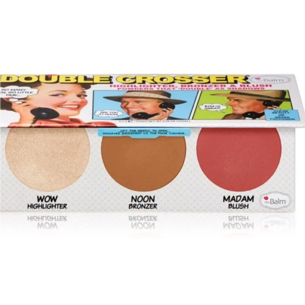 The‎ Balm Double Crosser Powders That Doubles As Shadows Palette